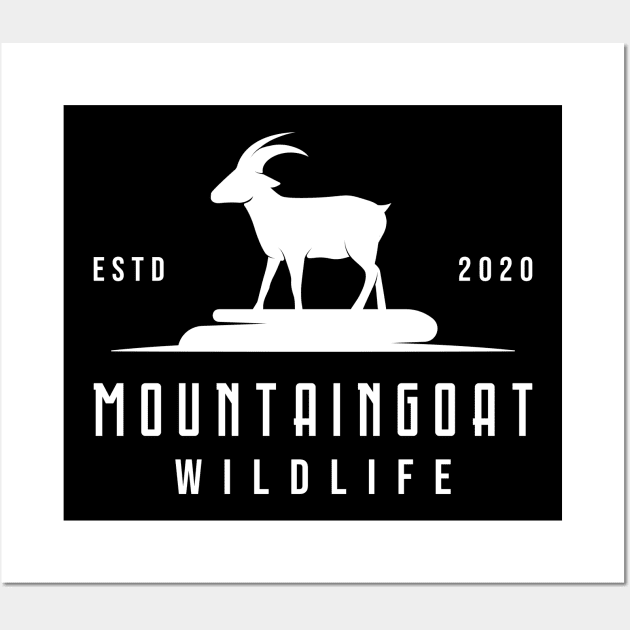 Mountain Goat Nature Wild Animals Mountain Animals Mountains Hiking Wall Art by Hariolf´s Mega Store